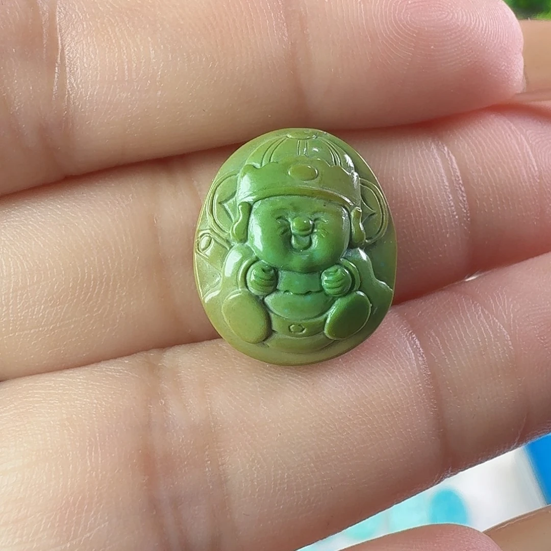 绿松石未镶嵌颈饰