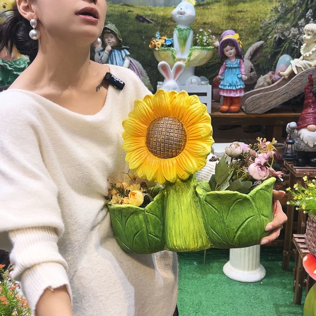 花园摆件红红火火