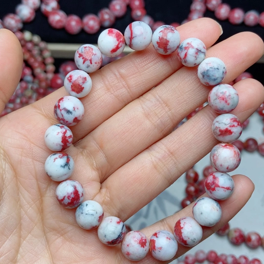 天然辰砂朱砂原石卡9