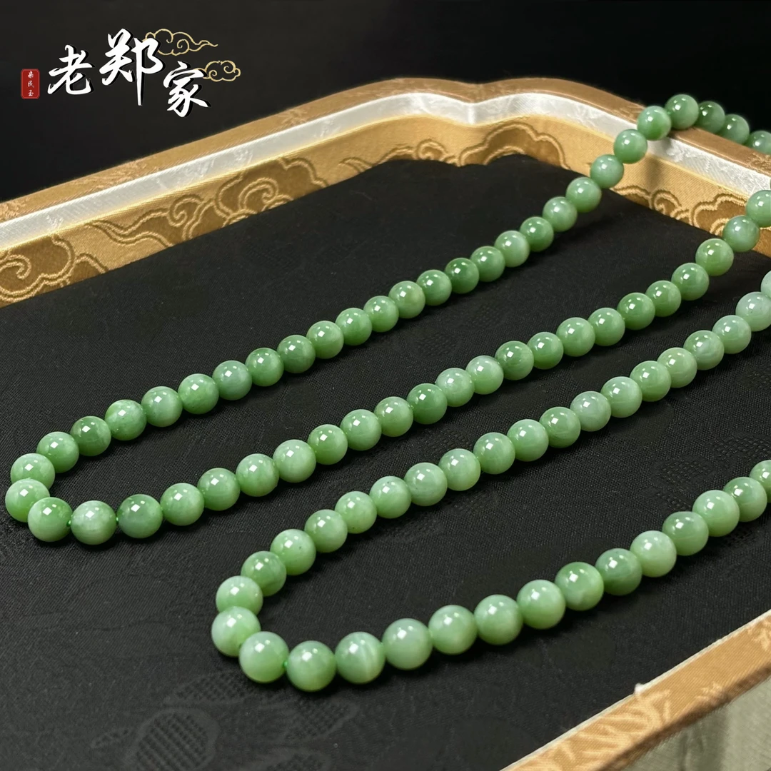 【老郑家】和田玉项链 约8mm (多样性发一件) 944