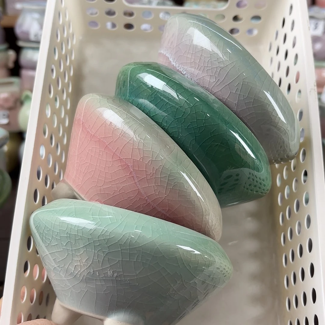 陶瓷量货/口8.5高深浅搭配发4个