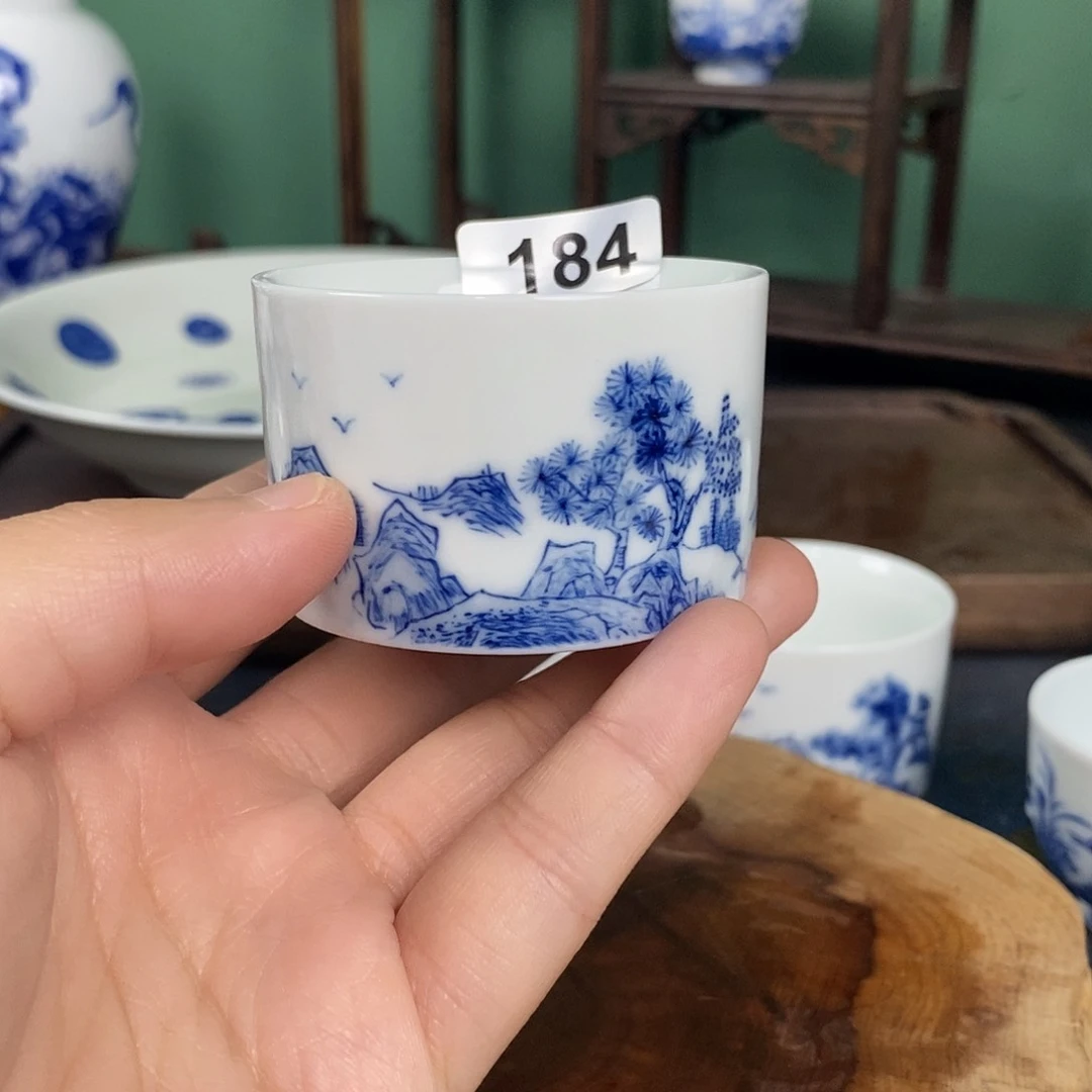 景德镇手绘青花茶器184