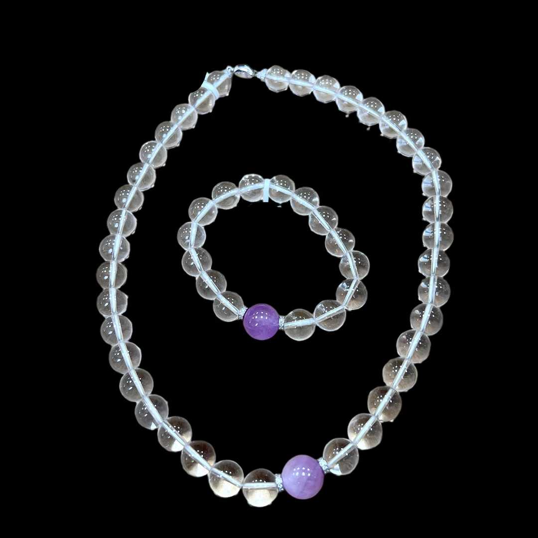 7166-白水晶套组多样性，发一