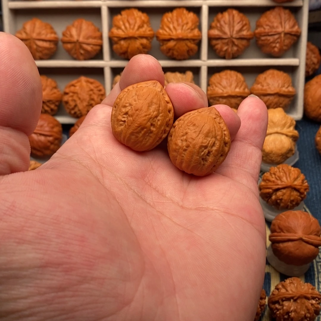 把件文玩核桃小红帽