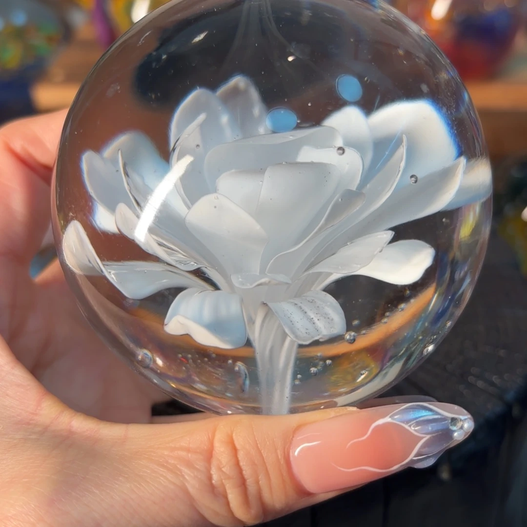 琉璃手工艺品瑕疵