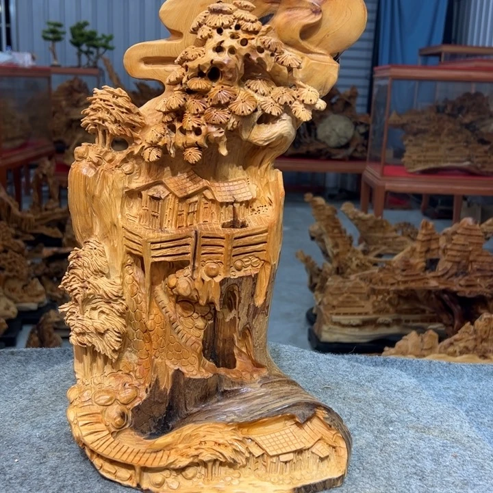 柏木（崖柏）精品崖柏山里人家