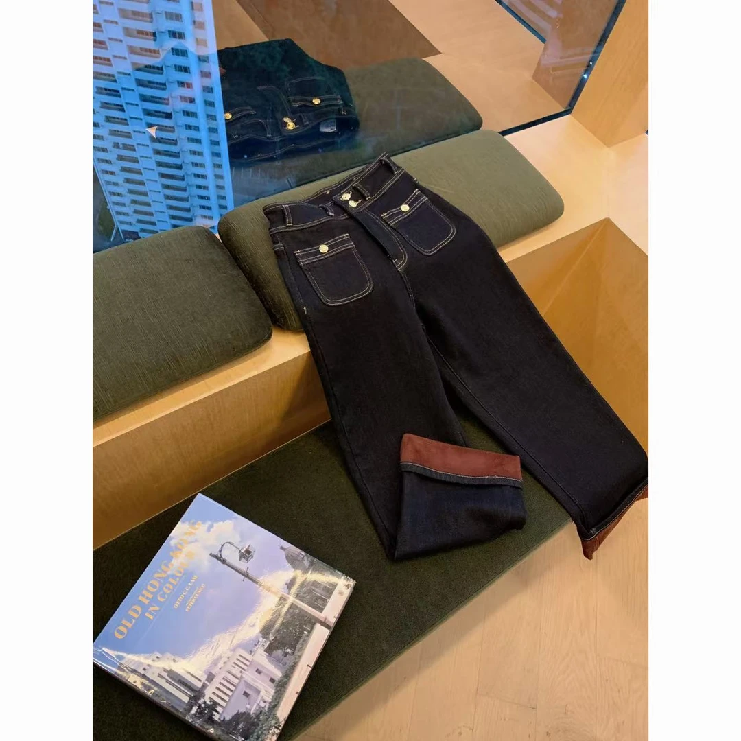 【盒子专享】调性牛仔     显腿长百搭直筒牛仔裤