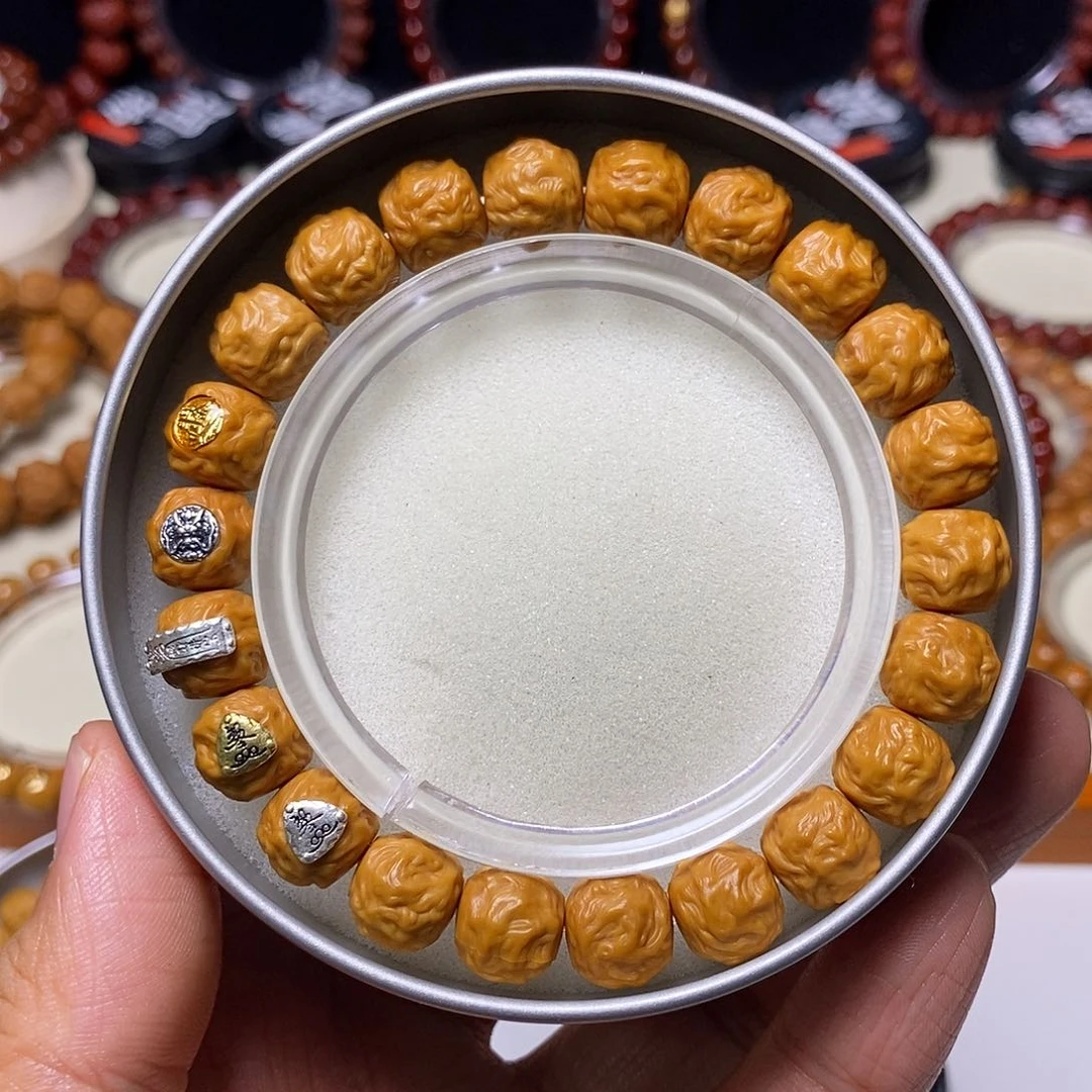 猴头核桃手串五标龙蛇之变尺寸11全品