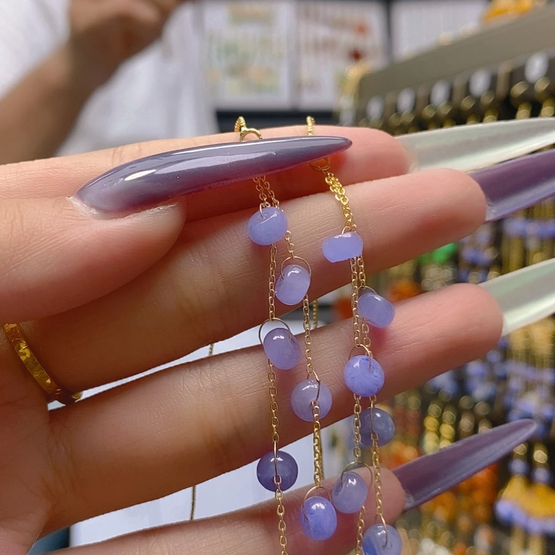 翡翠合金耳饰翡翠