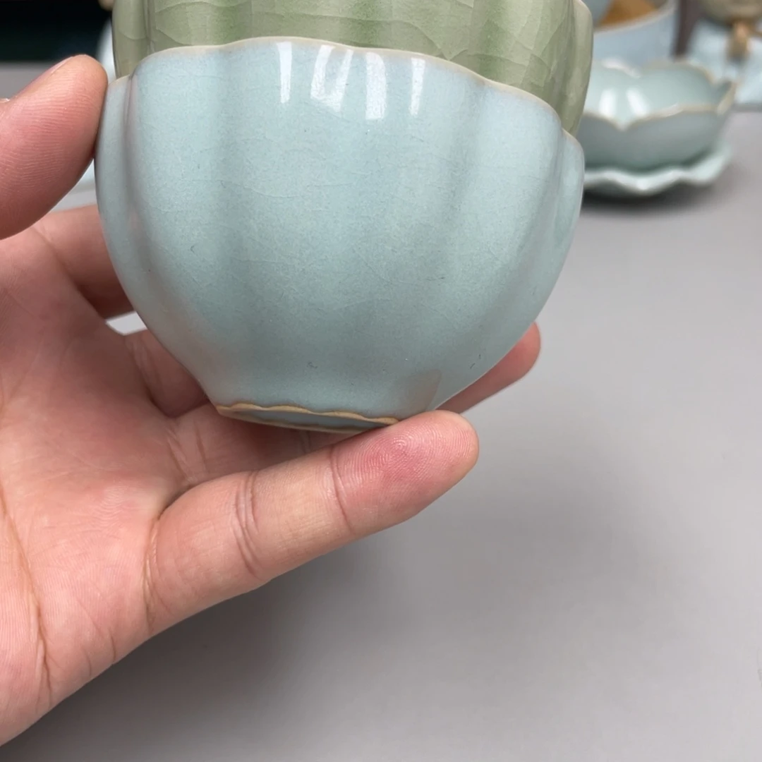 请***瑞瓷天青色豆绿拍一发二赵琳老师