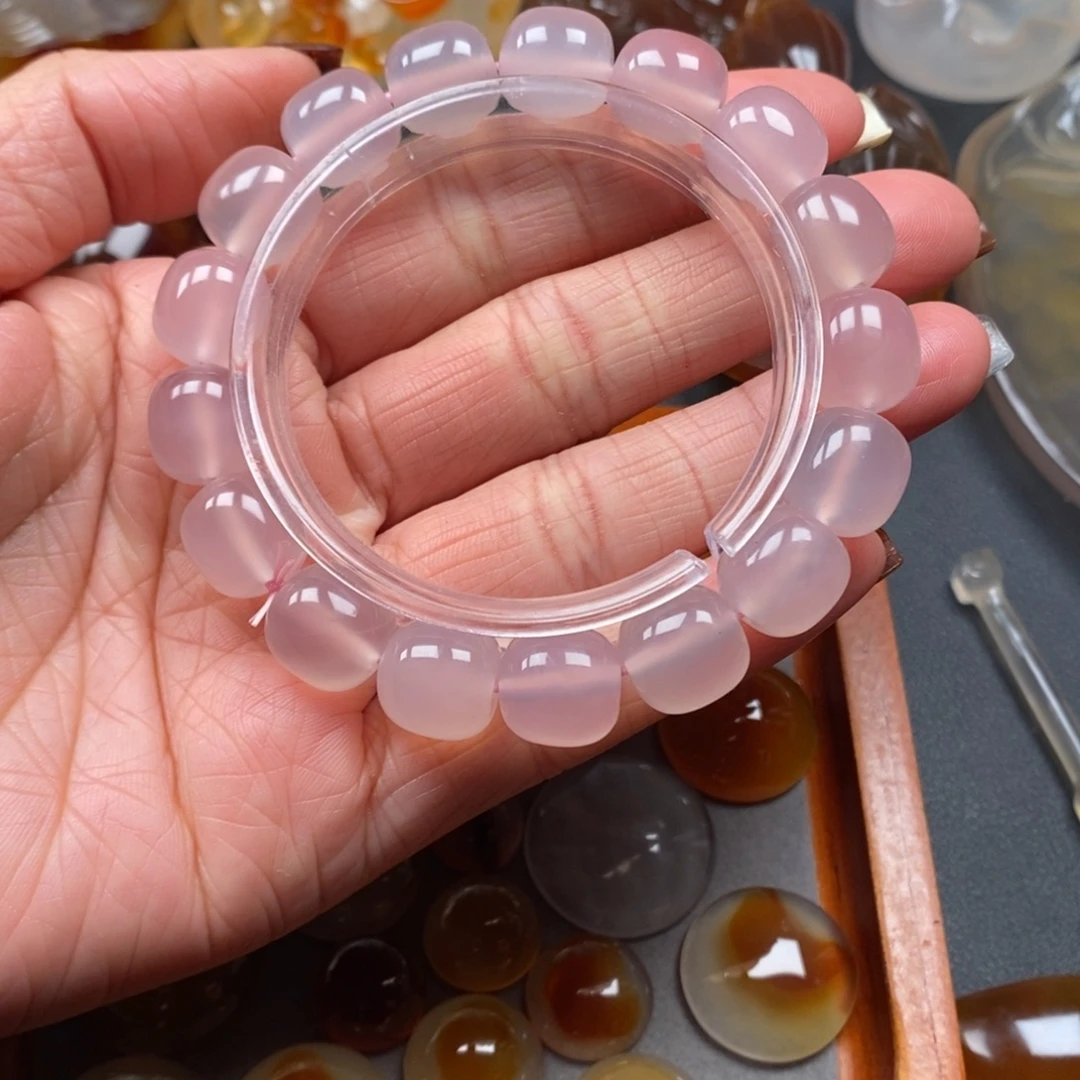 玛瑙/玉髓未镶嵌手链