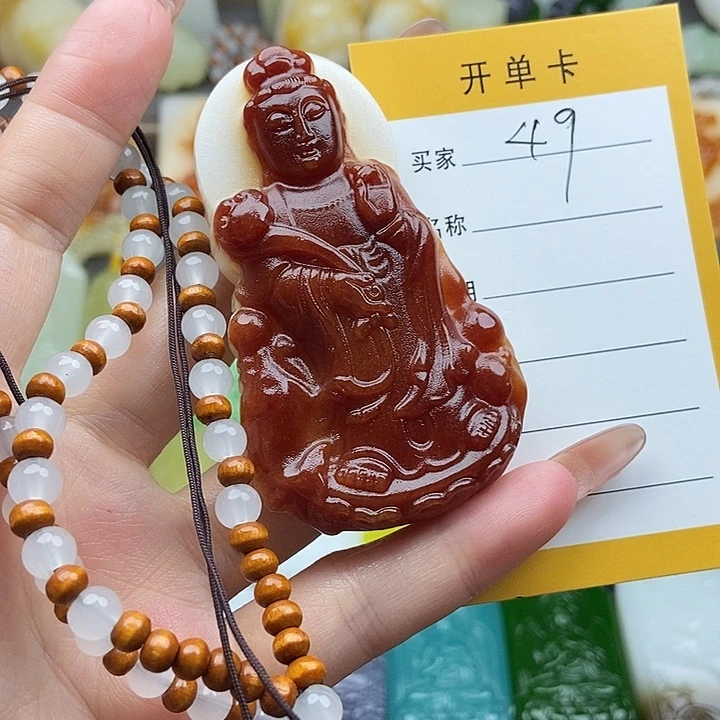 颈饰未镶嵌和田玉