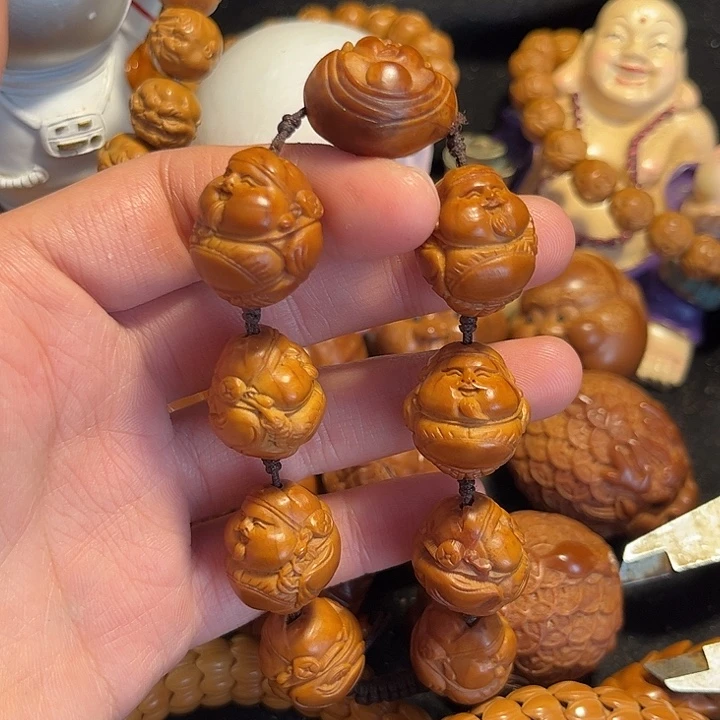 橄榄核手串/手链胖财神