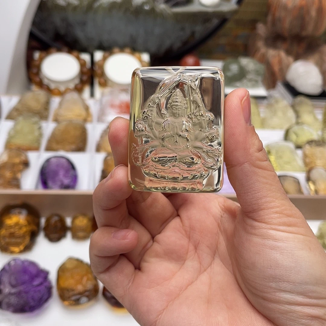 有***好水晶未镶嵌颈饰定制