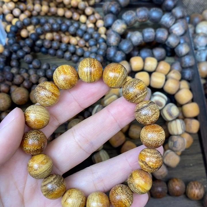 贡木手串/手链1.3金色蚂蚁腿