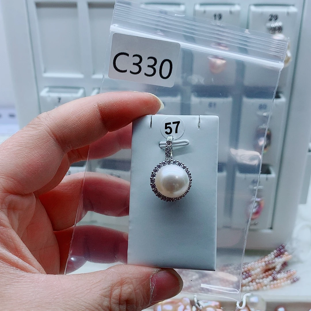 吊坠(不含链)合金淡水珍珠