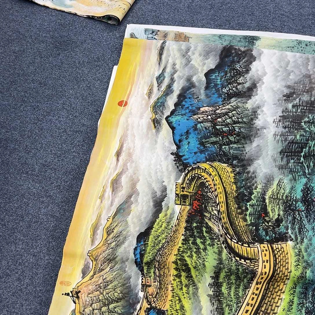 国画国画作品纯手绘欣赏
