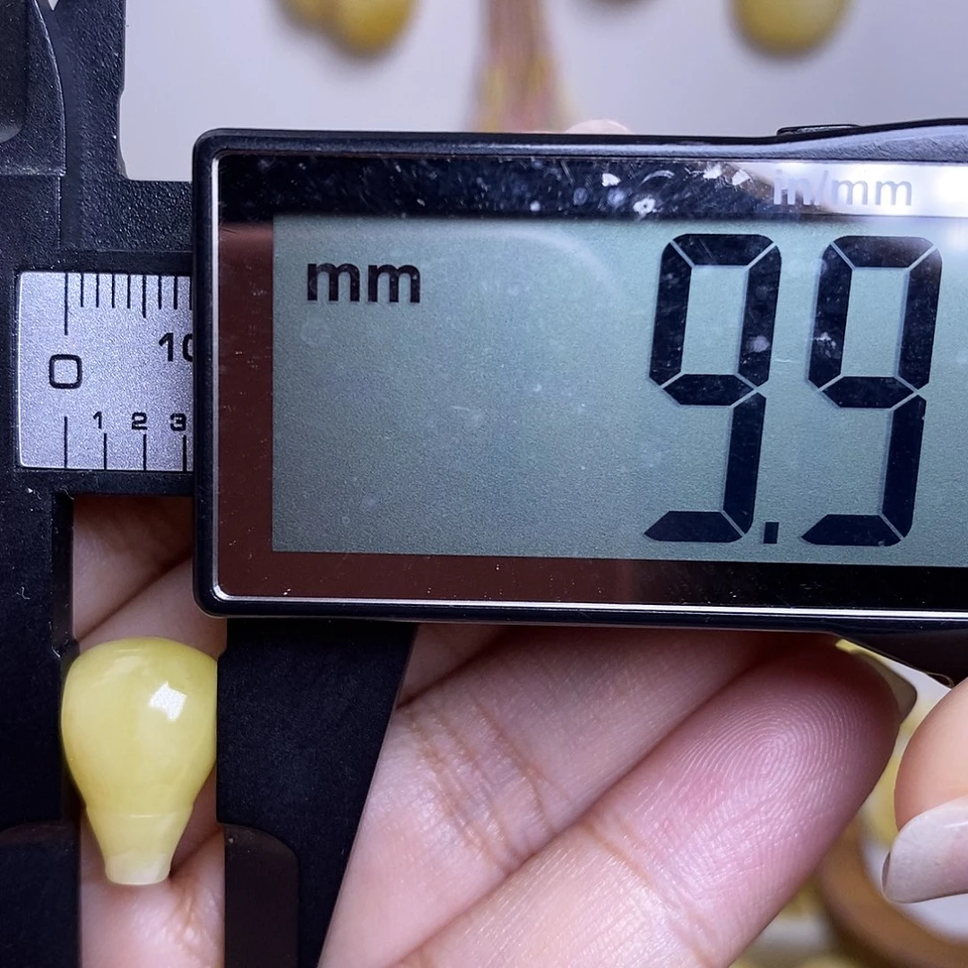 裸石琥珀未镶嵌蜜蜡三通