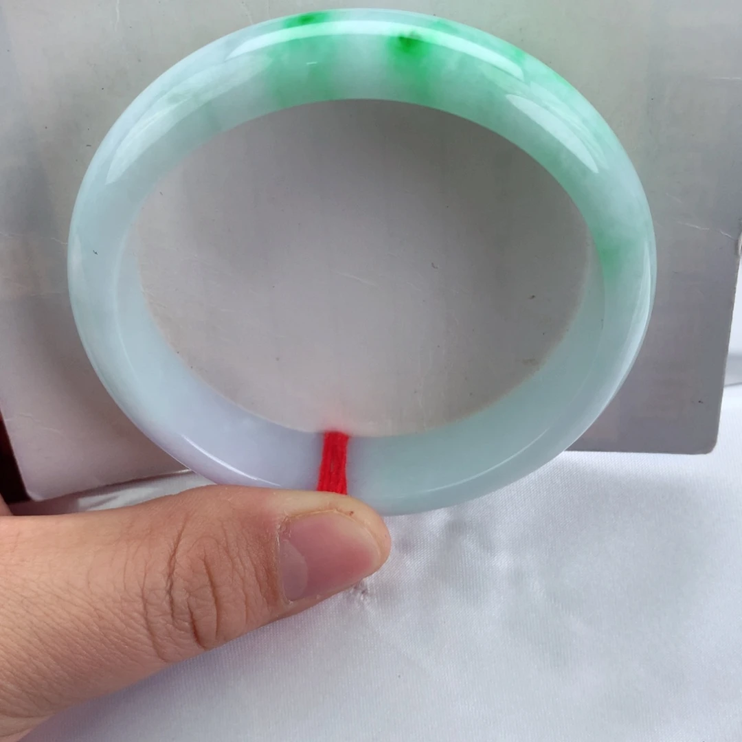 翡翠未镶嵌手镯纯天然缅甸