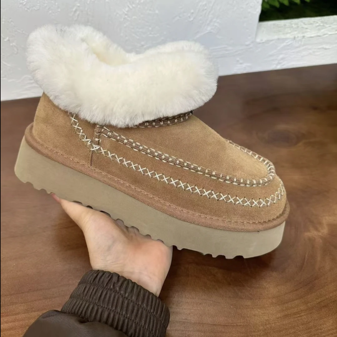 【阿尔派】桑坡羊毛一雪地靴