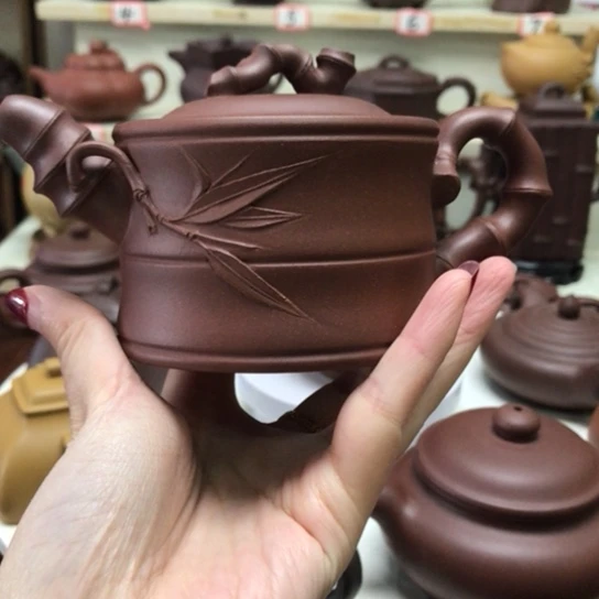 紫砂茶壶M****m瑕疵一品竹段