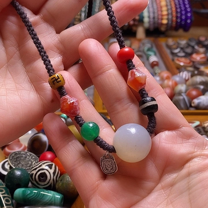 玛瑙/玉髓未镶嵌颈饰