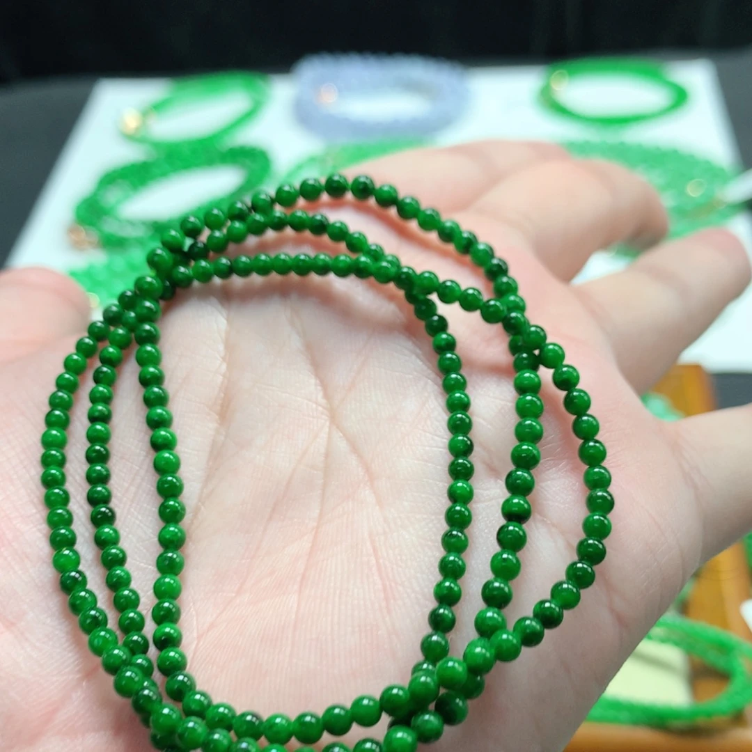 翡翠未镶嵌手链翡翠