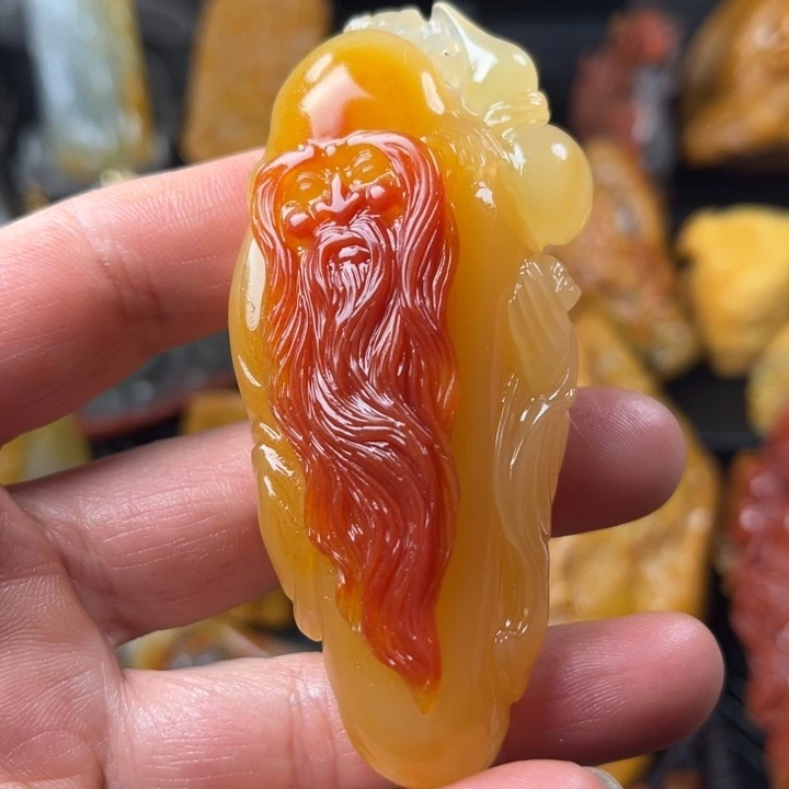 石英质玉（黄龙玉）未镶嵌手链