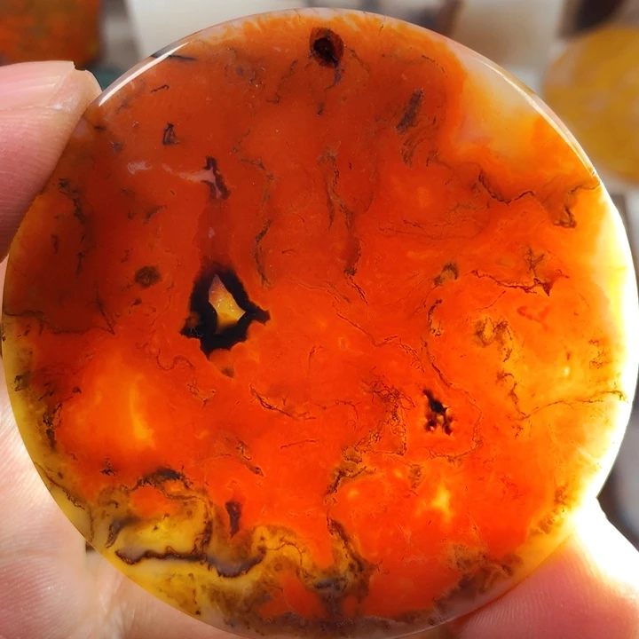 未镶嵌颈饰玛瑙/玉髓用****4