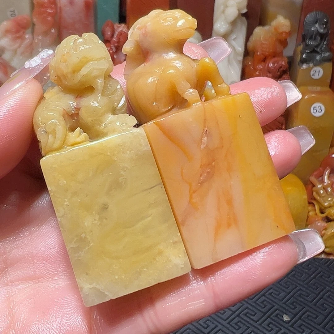 老挝石寿山石印章