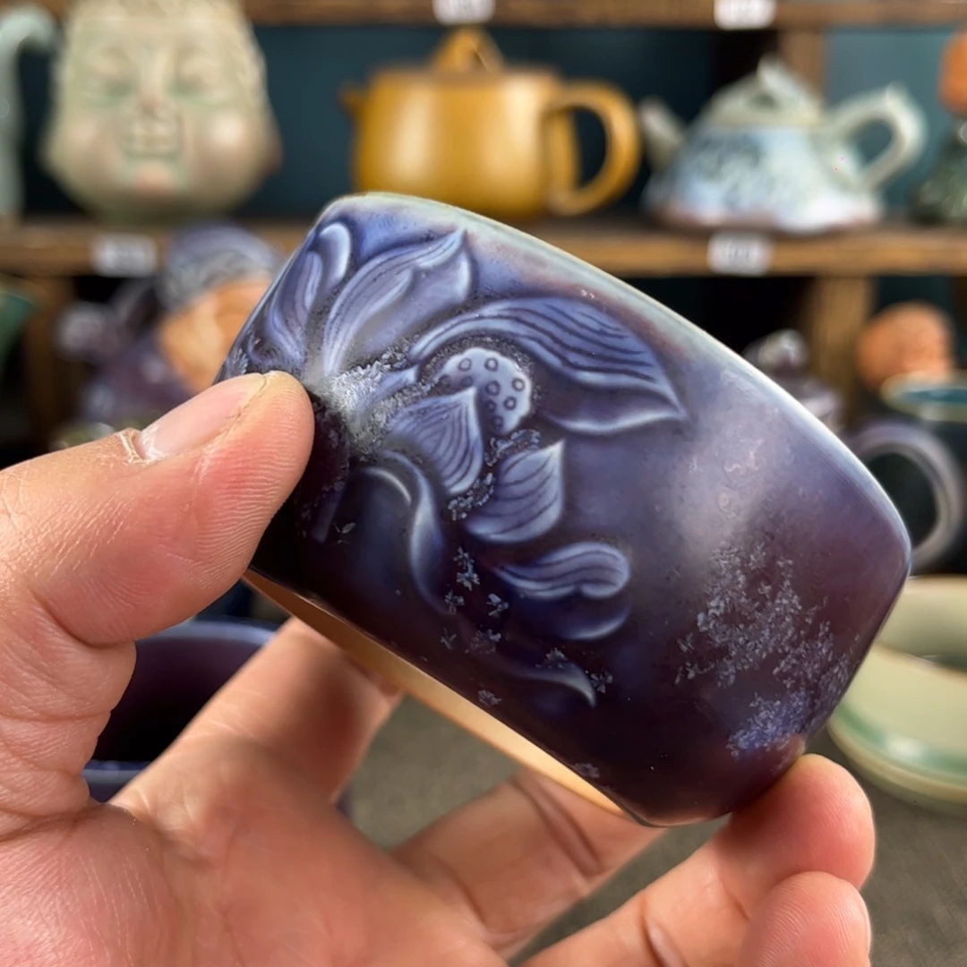 壶玥***7神垕钧瓷艺术作品