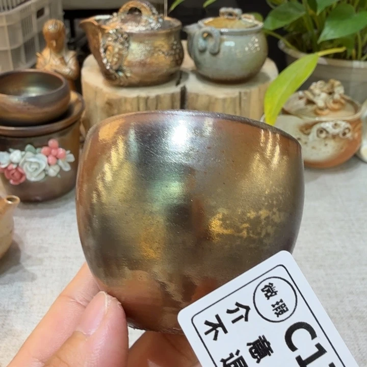 陶盘柴烧福利心多多