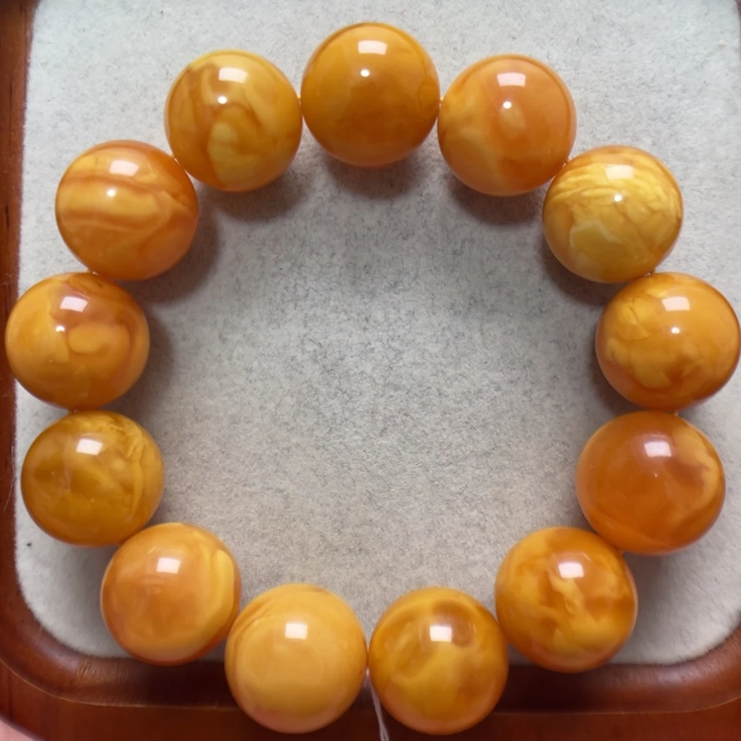 蜜蜡未镶嵌手串蜜蜡