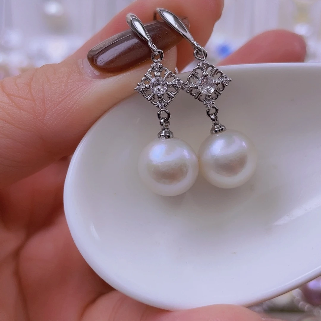 淡水珍珠未镶嵌耳饰