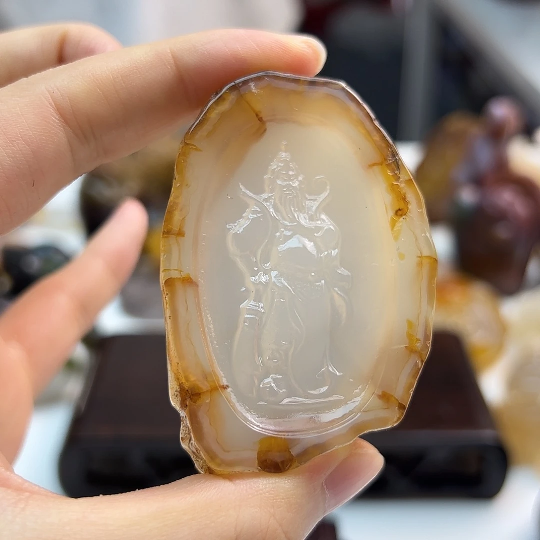 玛瑙/玉髓未镶嵌颈饰