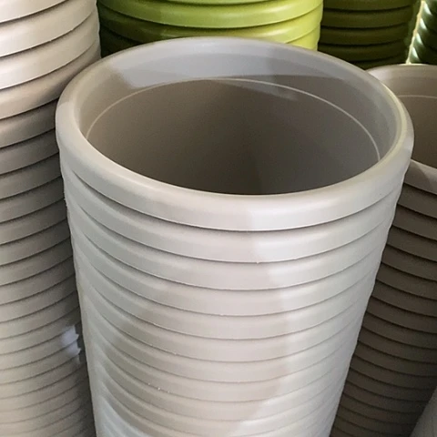 树脂四季4号微瑕灰白无托8个