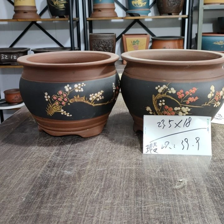 紫砂花盆紫砂花盆