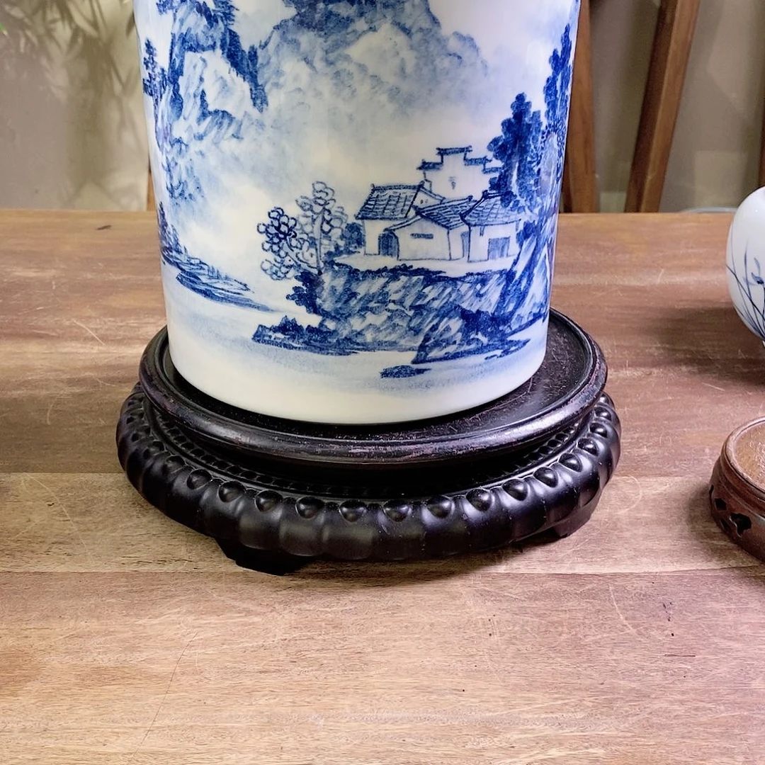 【闪购商品】木*景德镇陶瓷家用摆件