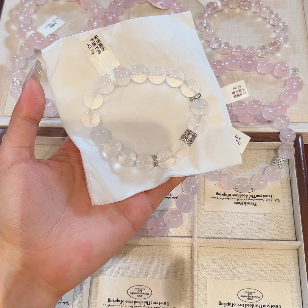 水晶手链未镶嵌一****兔48小时鉴赏