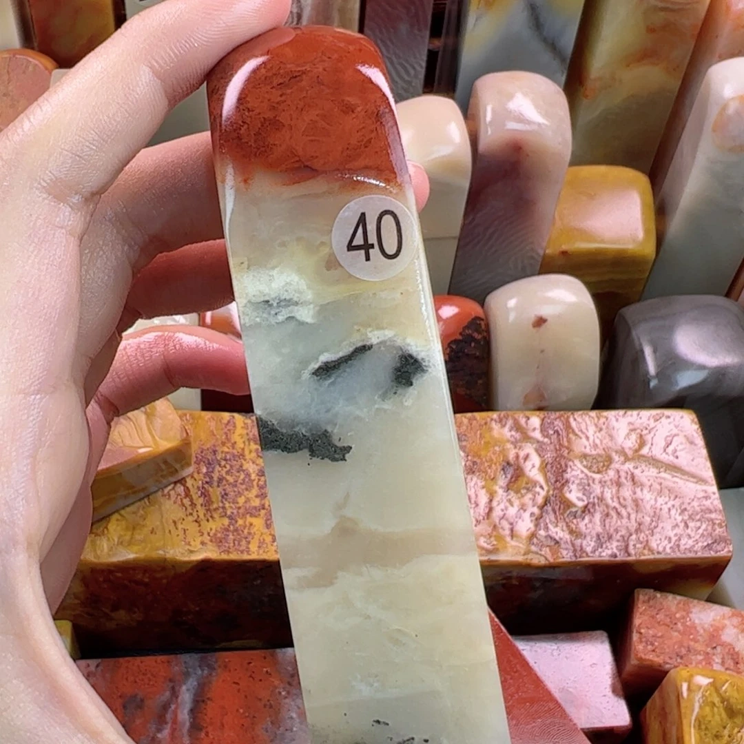 老挝石印石菠*条老挝石zz