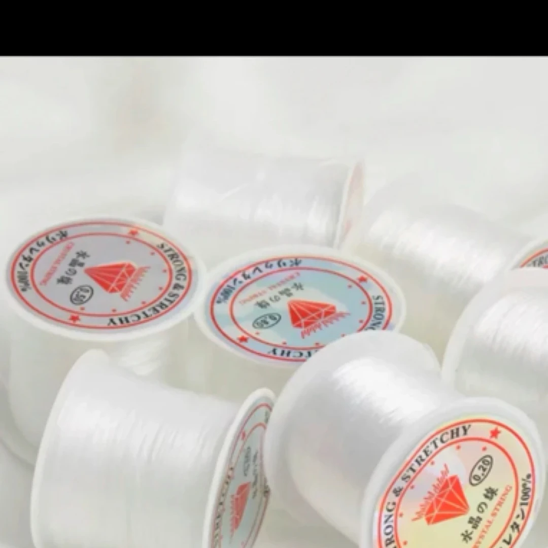 高弹力耐用扁形弹力绳文玩串珠专用线