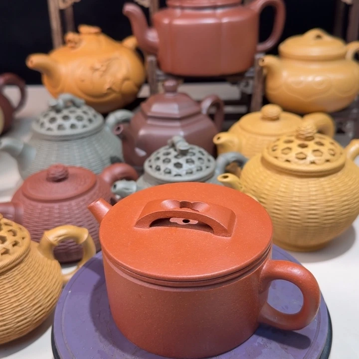 茶壶紫砂精挑降坡泥全手汉瓦，