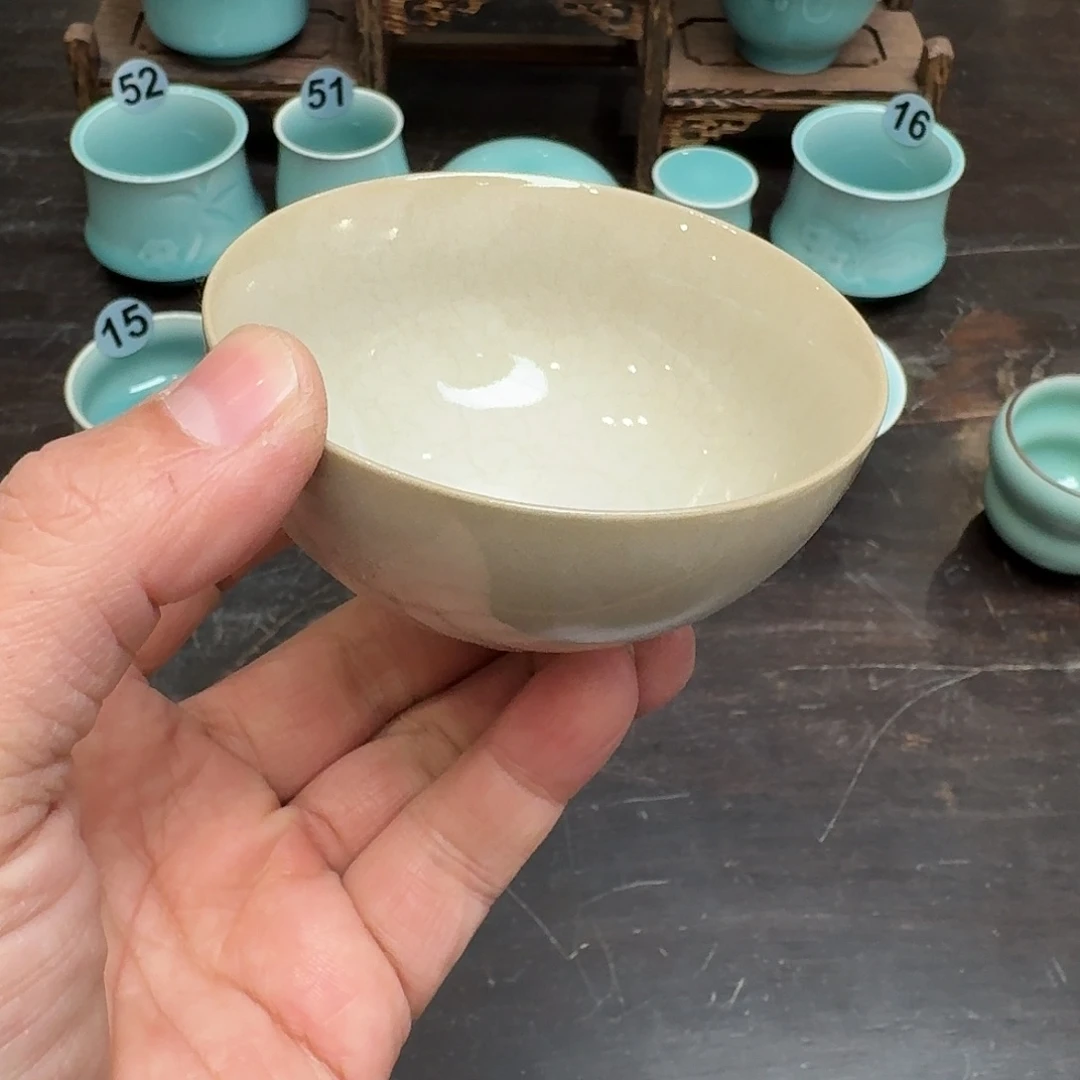 龙泉窑青瓷南宋老釉福利