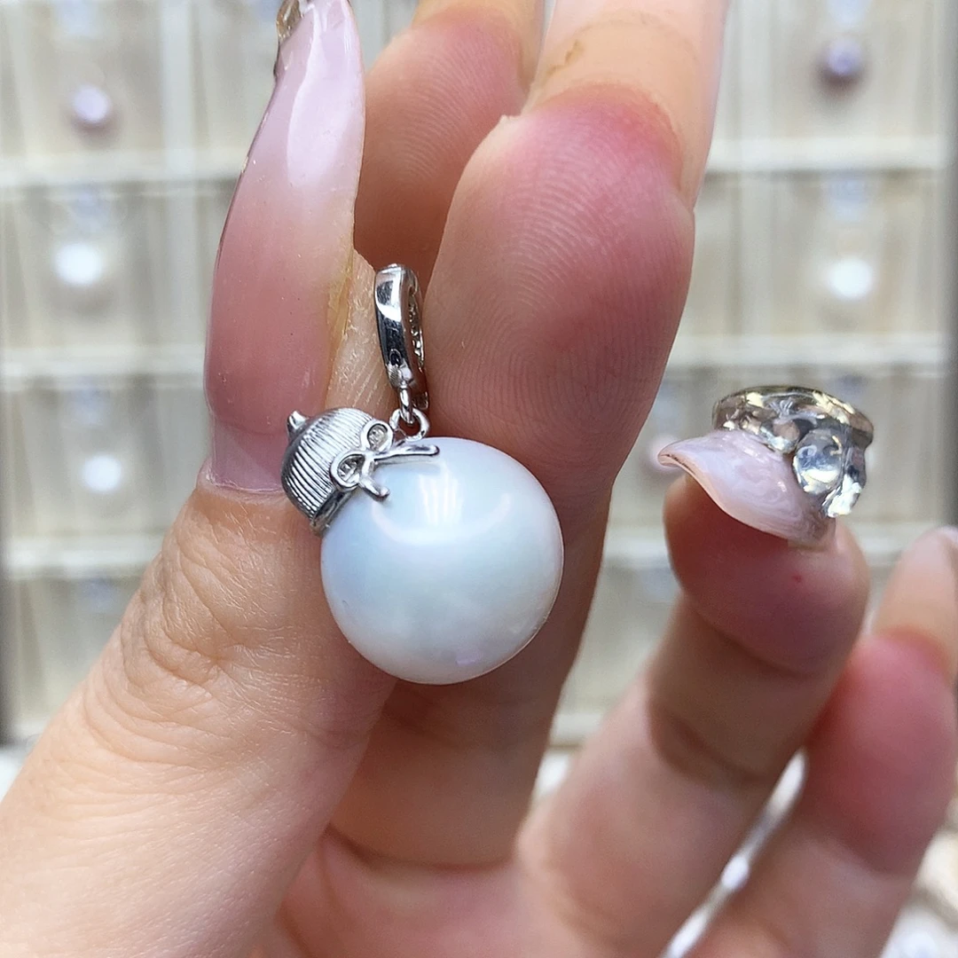 吊坠(赠链)淡水珍珠合金