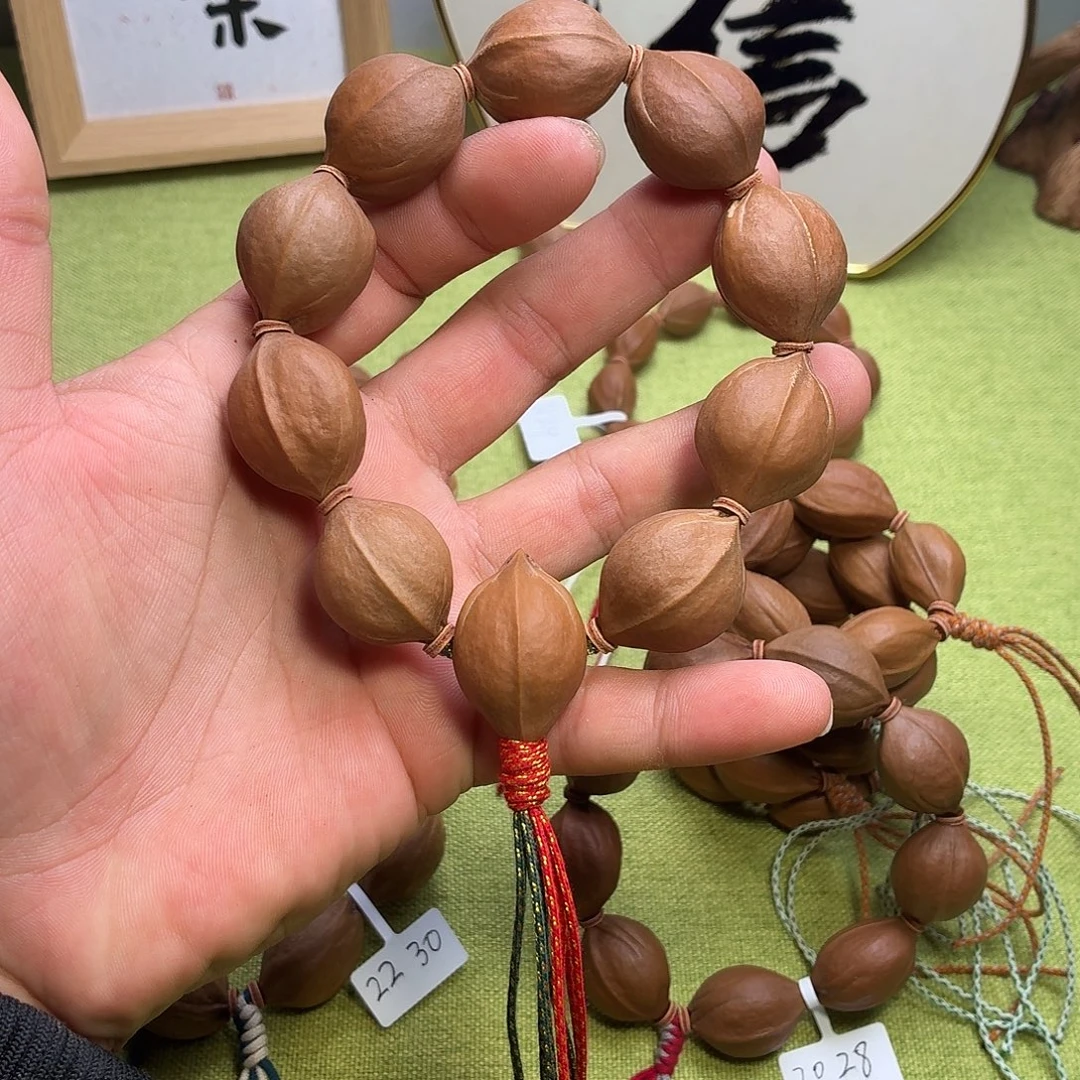橄榄核手串/手链原生态梅林铁核2229饱满
