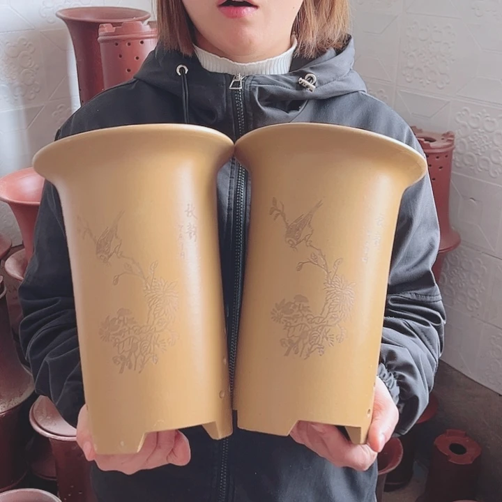 紫砂花盆宜兴紫砂花盆