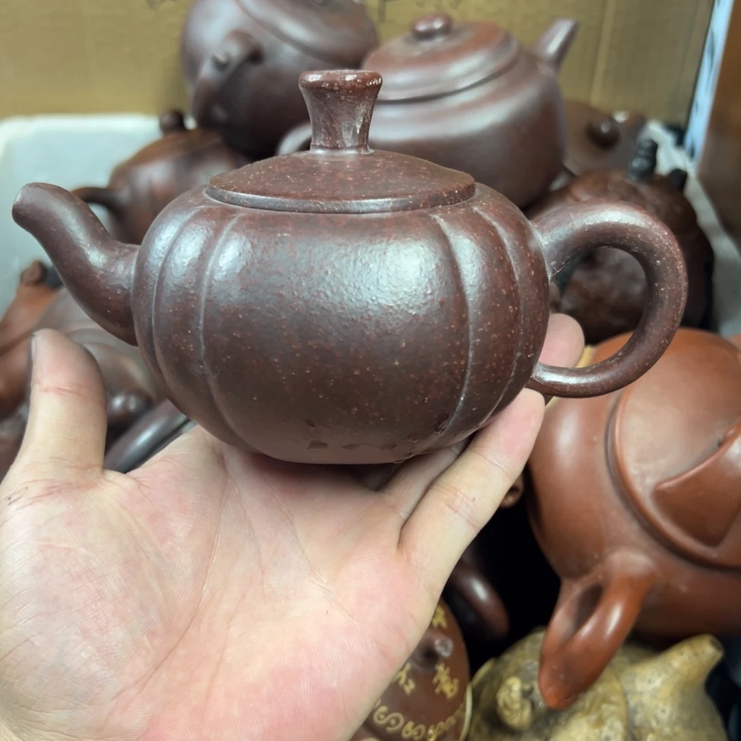 茶壶紫砂宜兴原矿紫砂壶300毫升容量