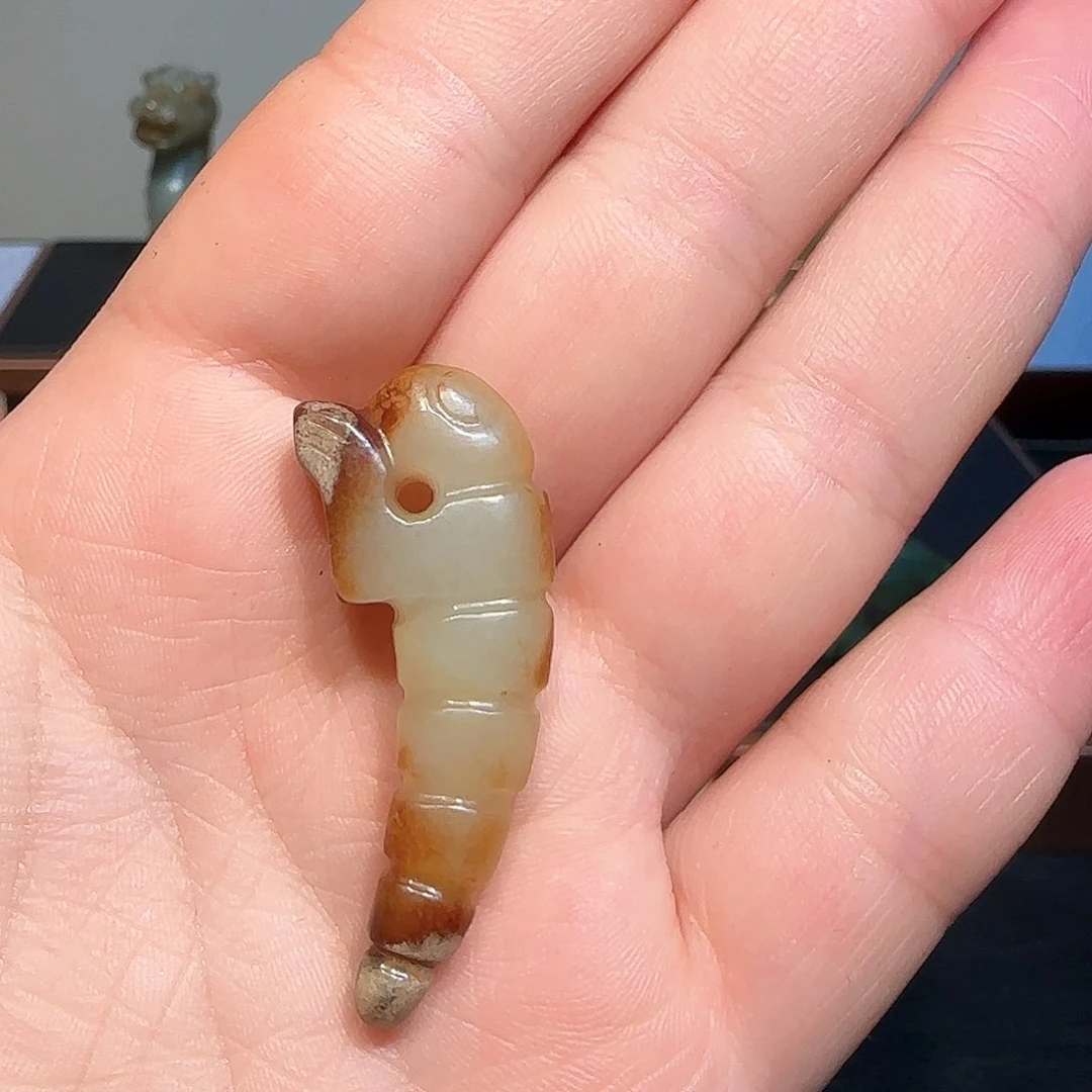 和田玉车挂未镶嵌