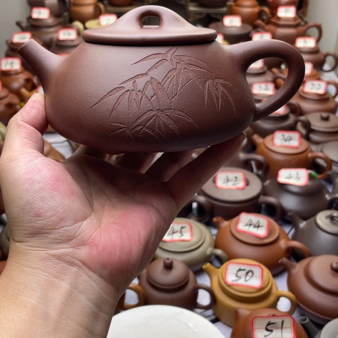 茶壶紫砂宜兴紫砂半手工