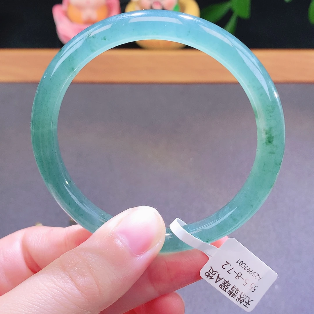 翡翠未镶嵌手镯天然翡翠